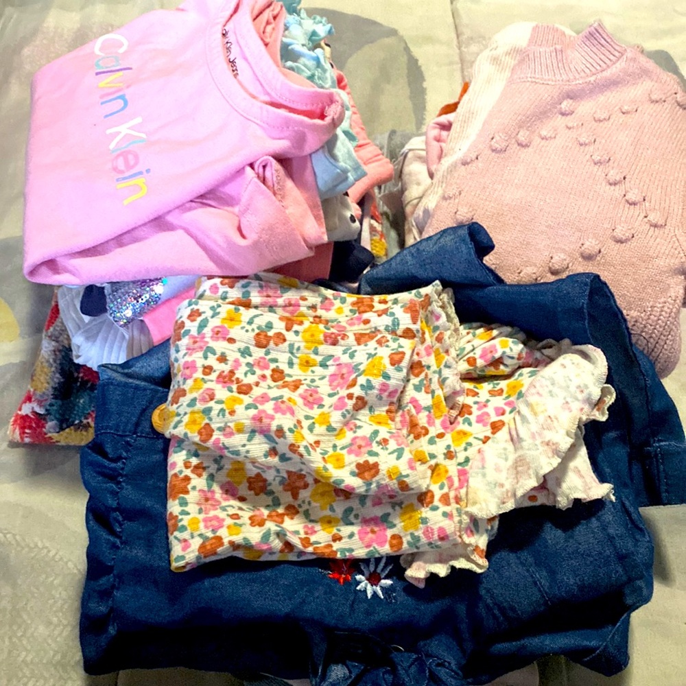 2t bundle girls clothes mixed